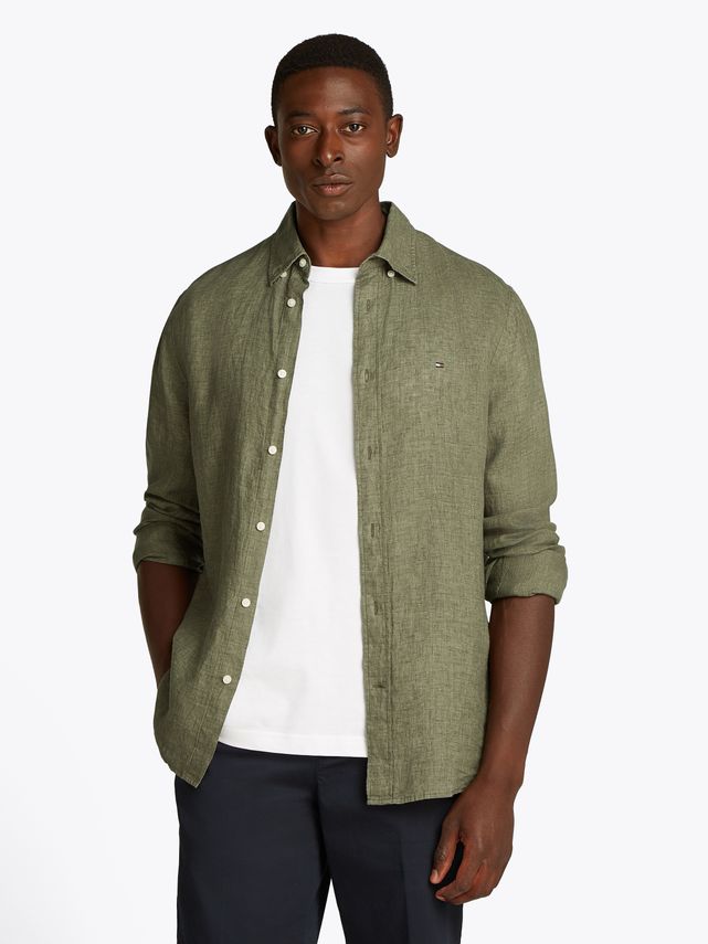 Pigment Dyed Li Solid Rf Shirt