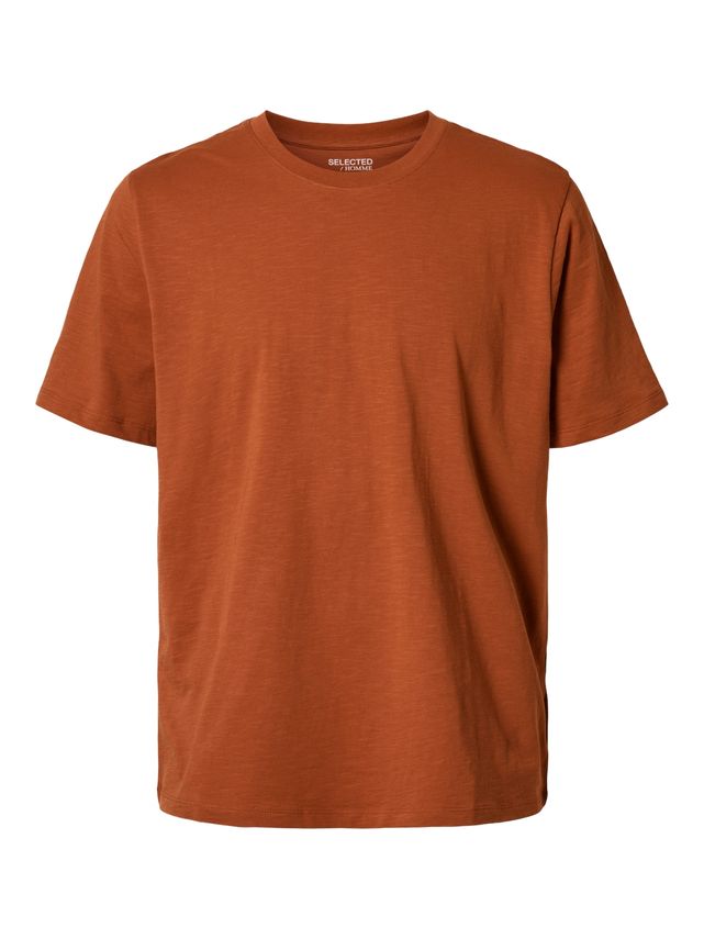 Slhaspen Slub Ss O-neck Tee Noos