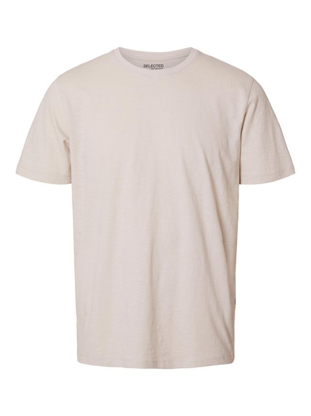 Slhaspen Slub Ss O-neck Tee Noos