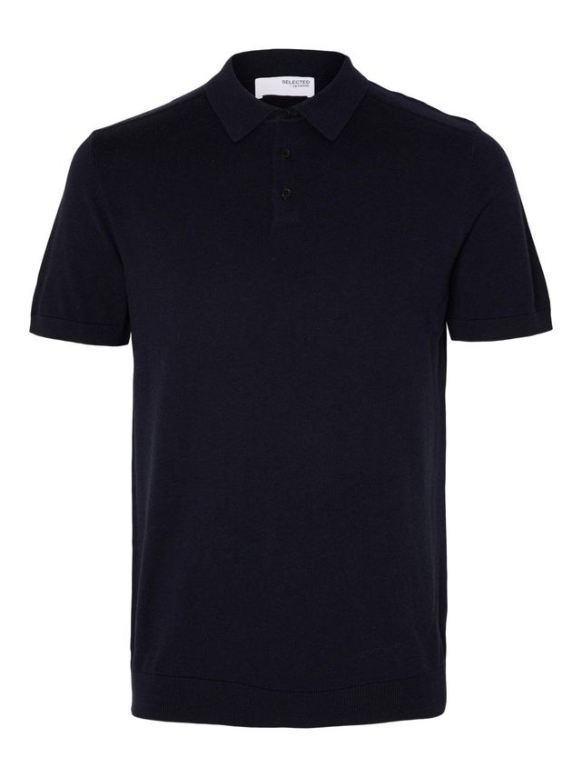 Slhberg Ss Knit Polo Noos