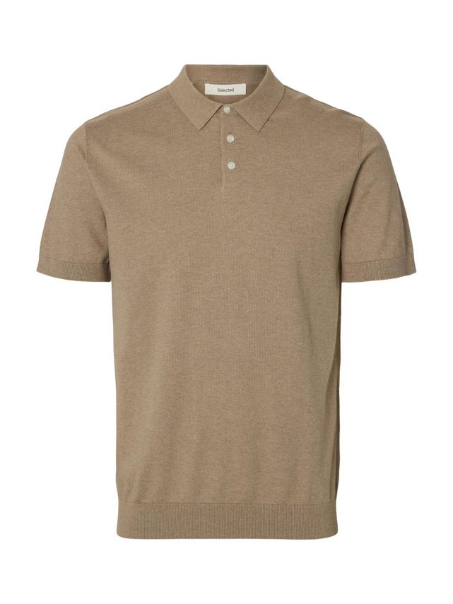 Slhberg Ss Knit Polo Noos