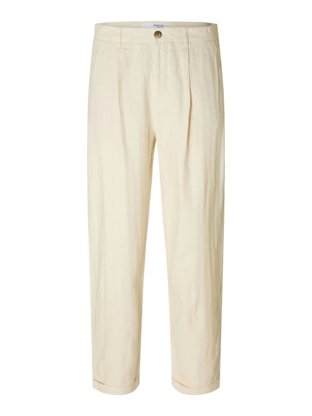 Slh180-relaxed Crop Ron Sun Pleat P