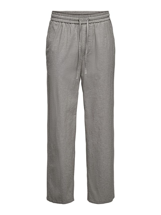Onssinus Loose 0007 Cot Lin Pant No