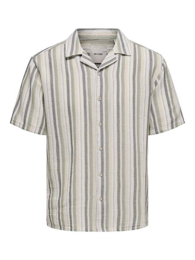 Onstrev Life Reg Struc Stripe Ss Sh