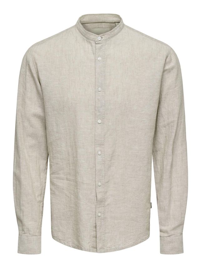 Onscaiden Life Ls Solid Linen Mao N