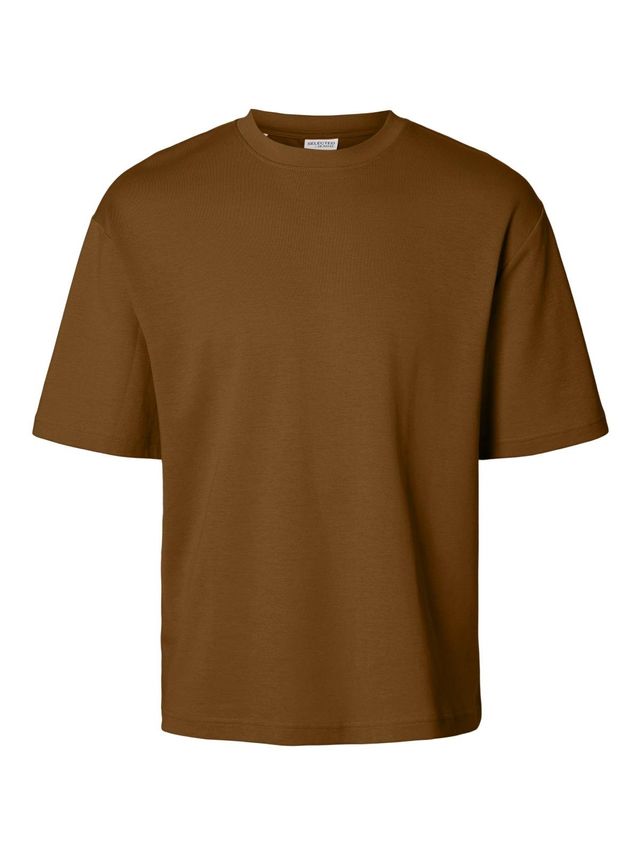 Slhlooseoscar Ss O-neck Tee Noos