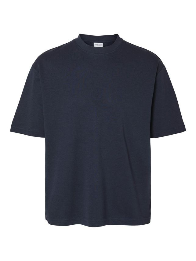 Tidløs O-hals T-shirt fra Selected - Komfortabel stil