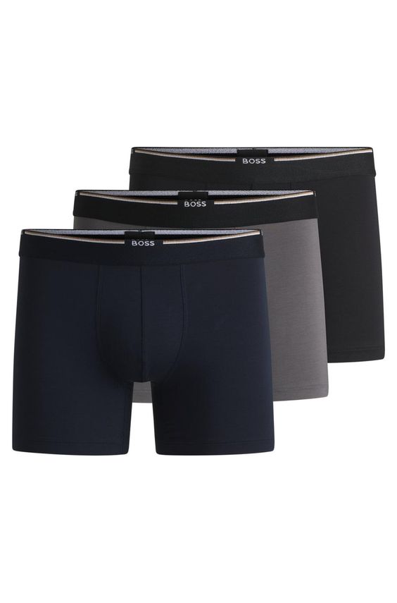BOSS Black Boxerbriefs 3-pak i Bambus - Komfort og Stil