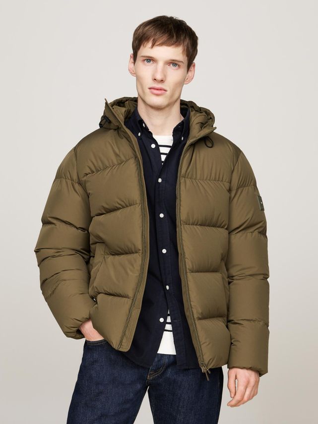 Down Hooded Puffer Jacket
