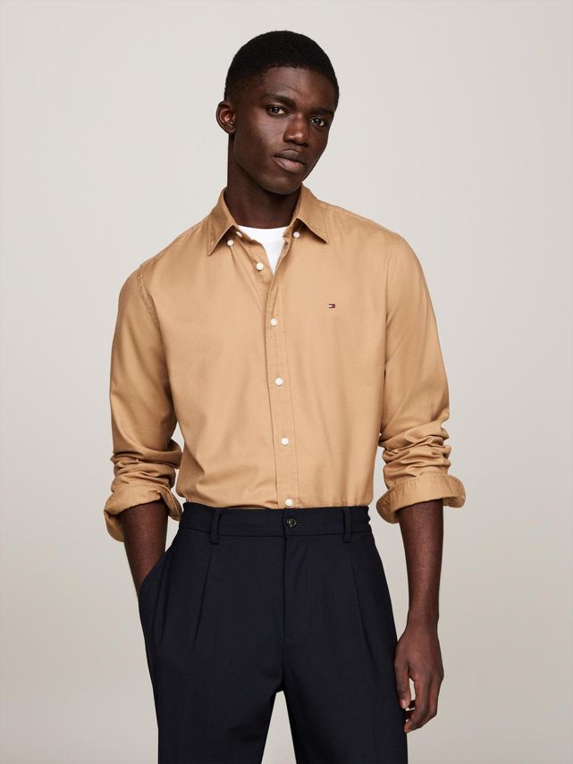 Flex Brushed Solid Rf Shirt