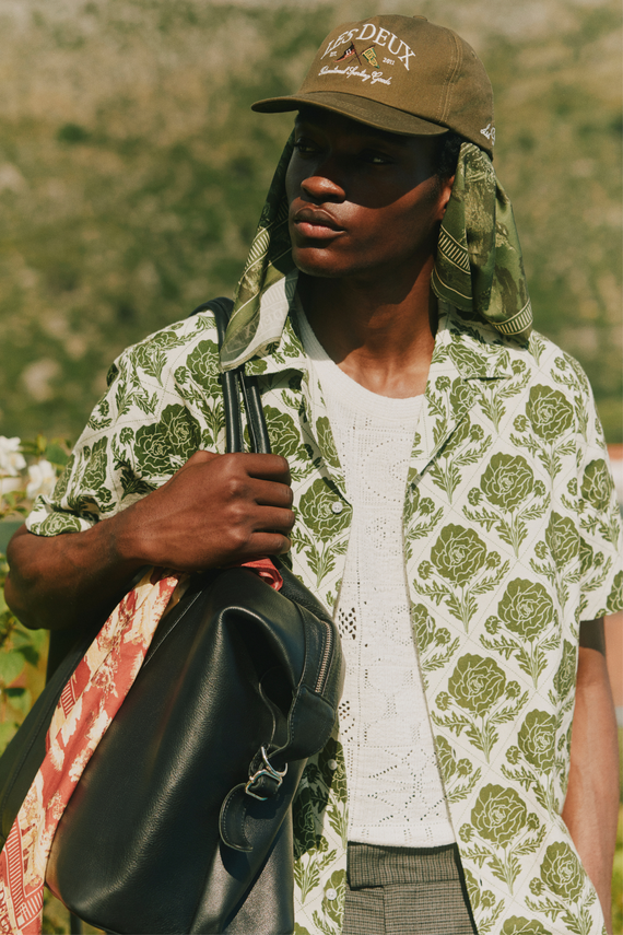 Lesley Flower Tile Aop Ss Shirt