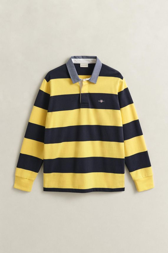 Reg Chambray Stripe Heavy Rugger