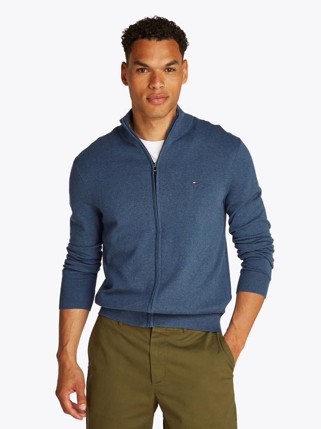 Essential Cotton Zip Thru