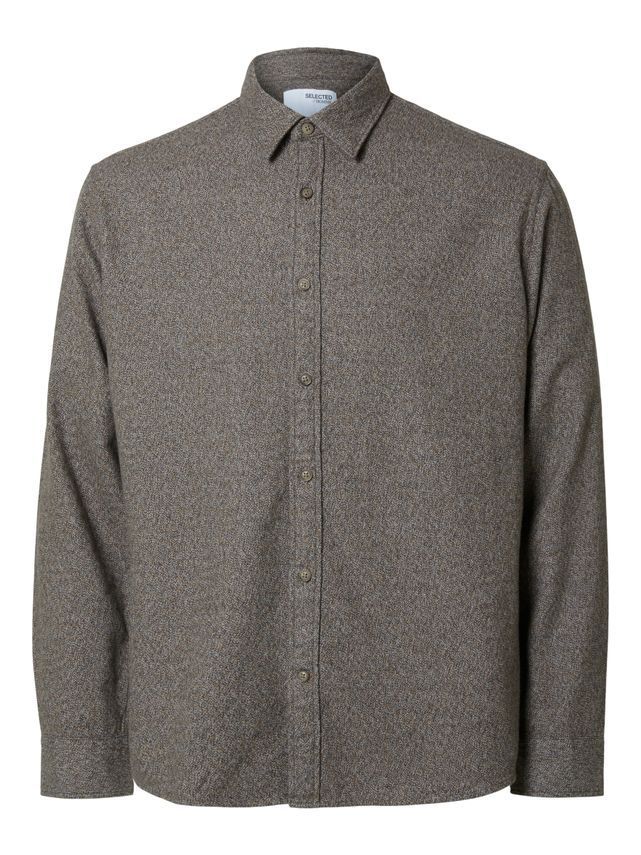 Slhreg-owen Flannel Mix Shirt Ls
