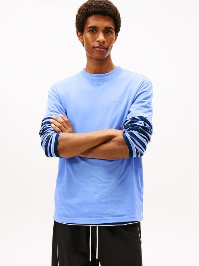 Tjm Slim Linear Chest Tee Ext