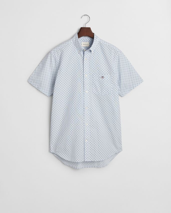 Reg Micro Print Ss Shirt