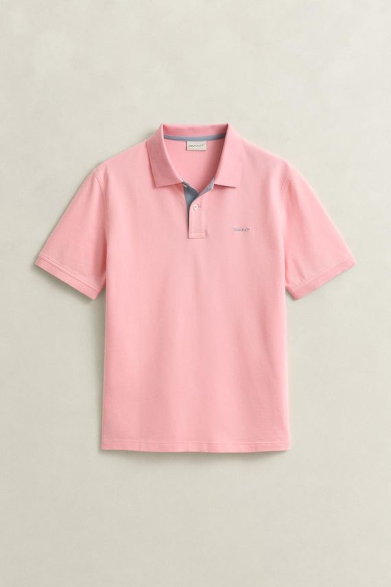 Reg Contrast Pique Ss Polo