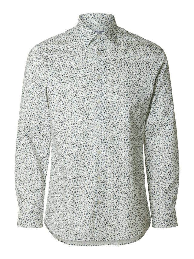 Slhslim-performance Shirt Ls Aop No