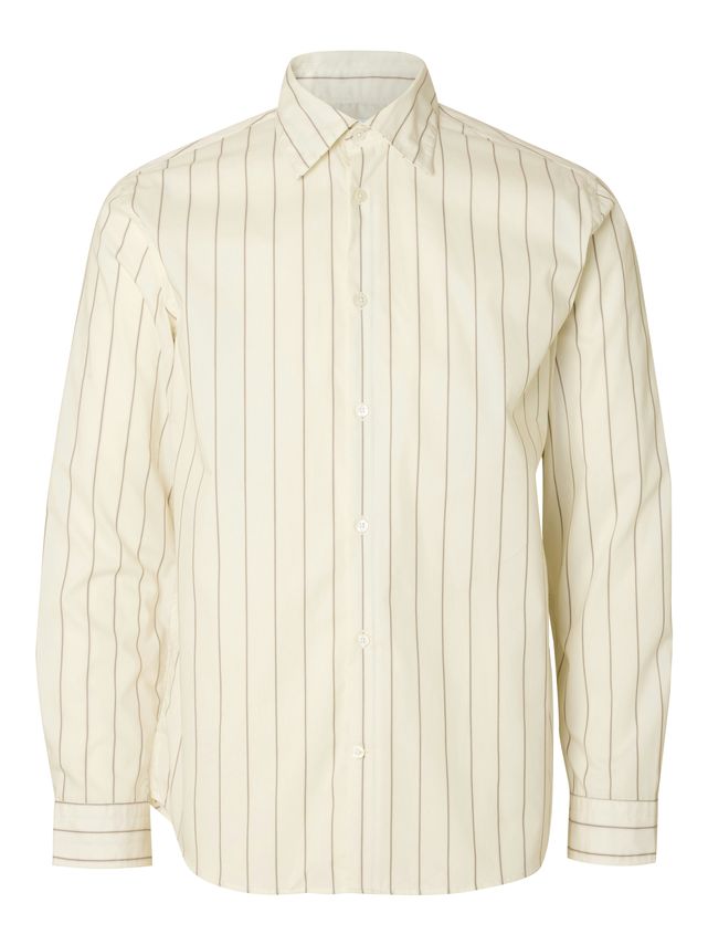 Slhregriley Stripe Ls Shirt