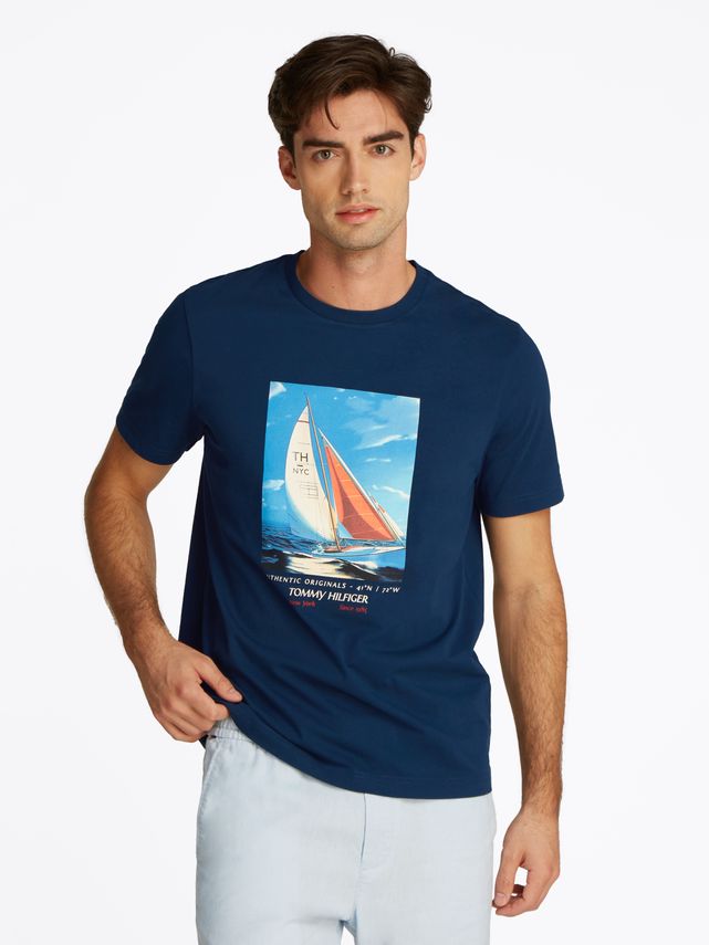 Hilfiger Color Photo Print Tee