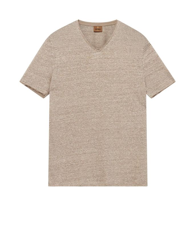 Mmgpenn Linen V-ss Tee