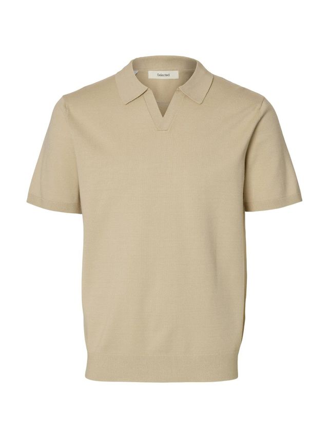 Slhteller Ss Knit Polo Noos