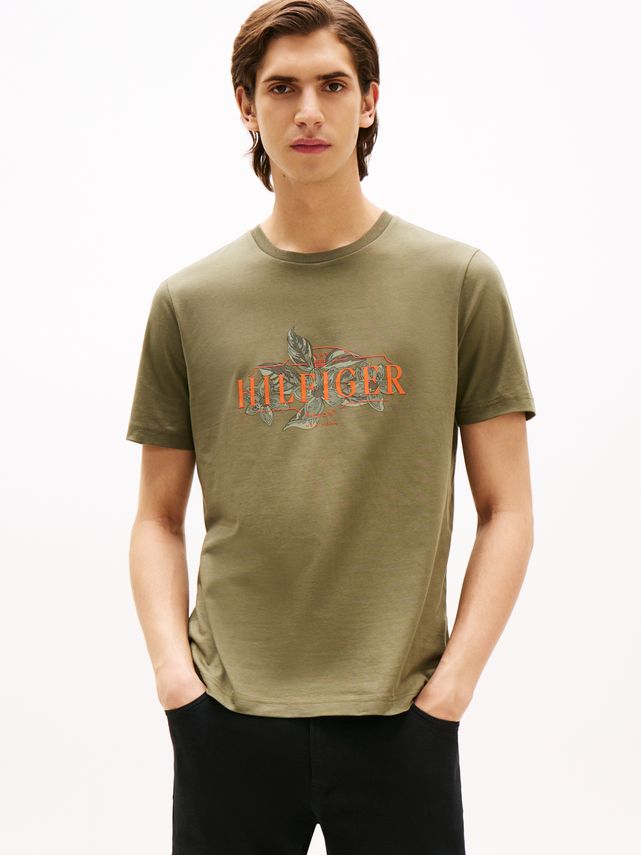 Tropical Floral Hilfiger Tee