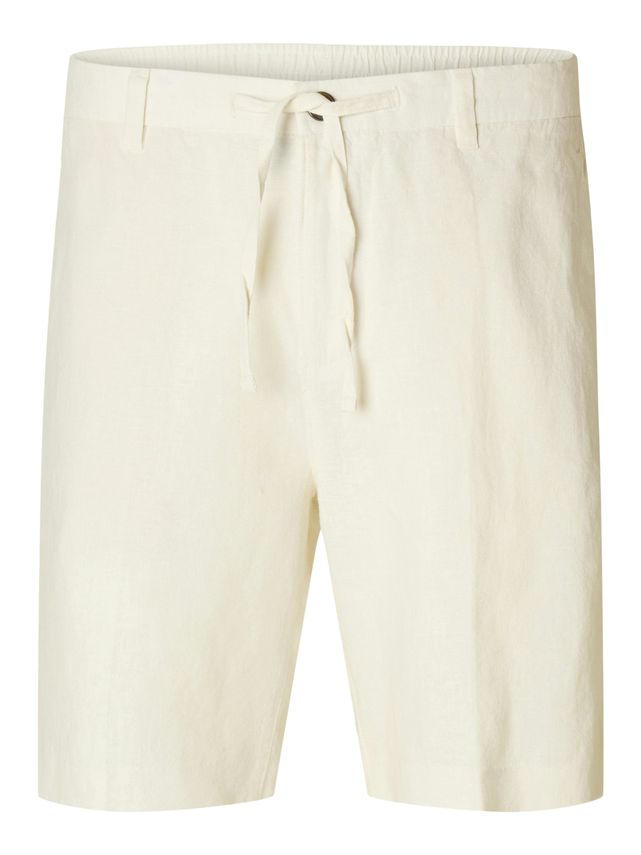 Slhregular-leroy Linen Bld Shorts N