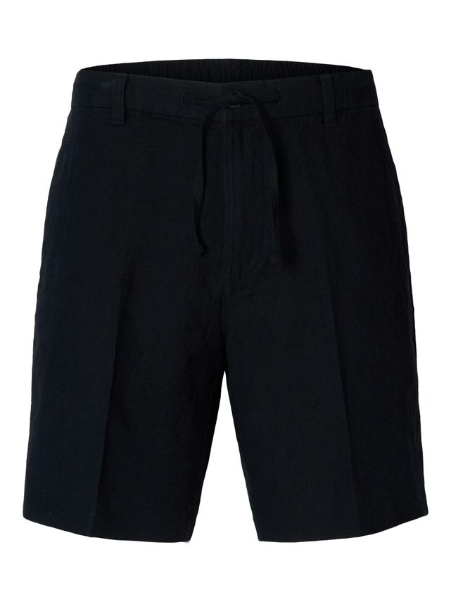 Slhregular-leroy Linen Bld Shorts N