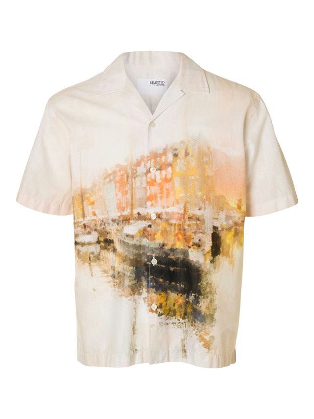 Slhrlxcarl Aop Ss Shirt