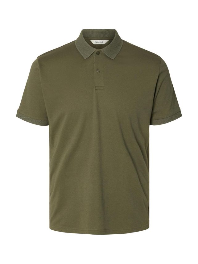 Slhfave Button Ss Polo Noos