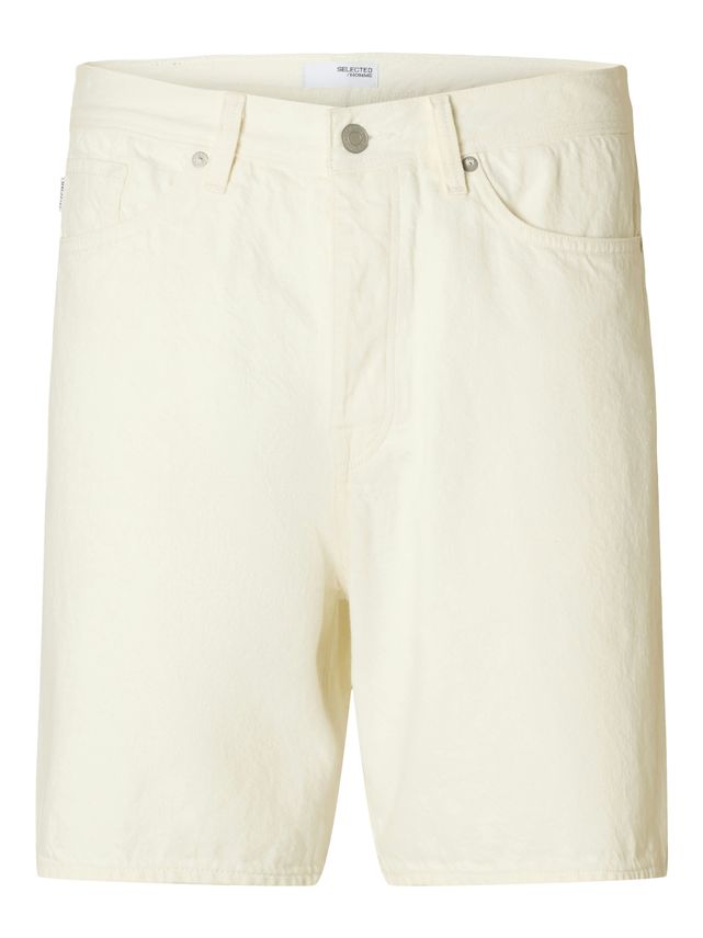 Slhreg Alex 201 Ecru Hemp Shorts