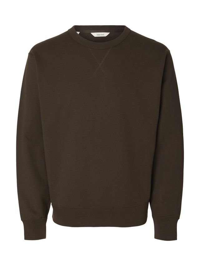 Slhrelaxluke Ls Sweat Crew Neck