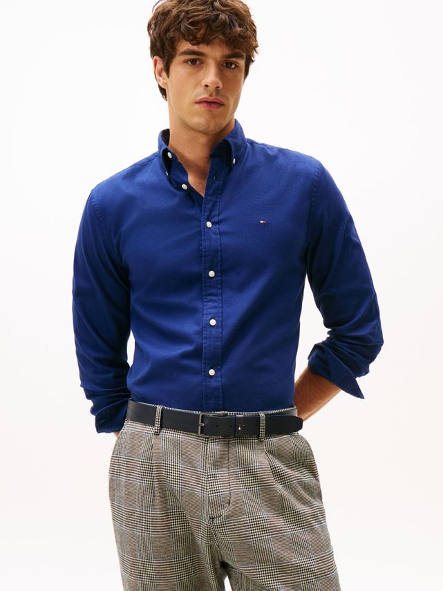 Flex Flannel Solid Rf Shirt