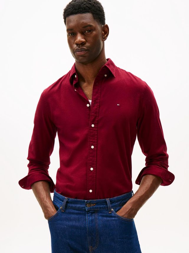 Flex Flannel Solid Rf Shirt