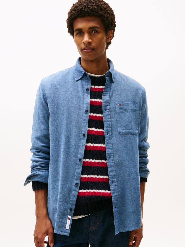 Tjm Reg Flannel Shirt Ext