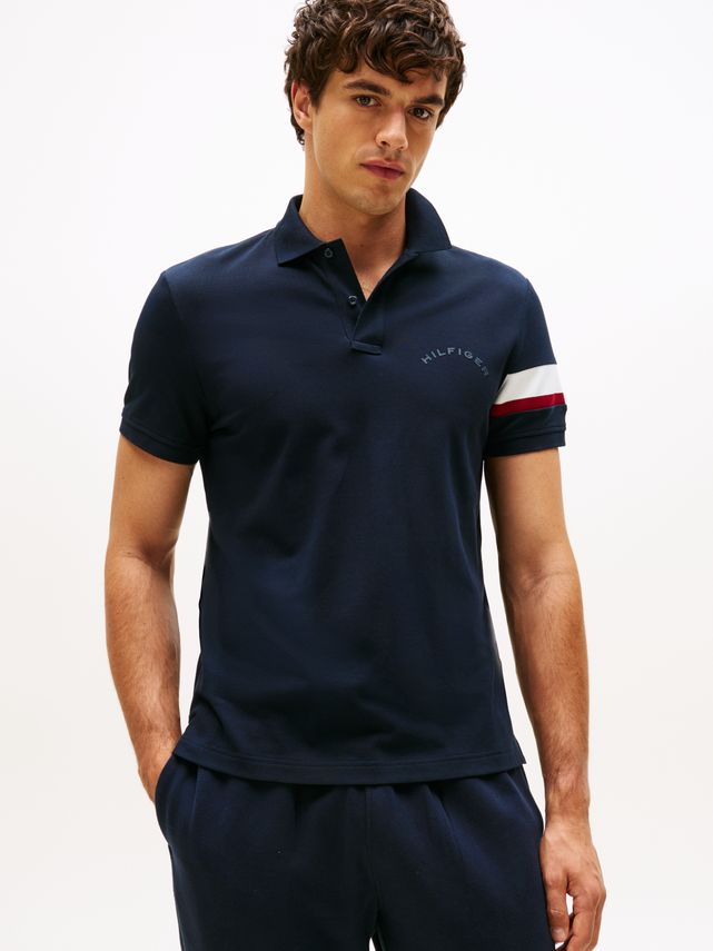 Rwb Sleeve Tape Reg Polo