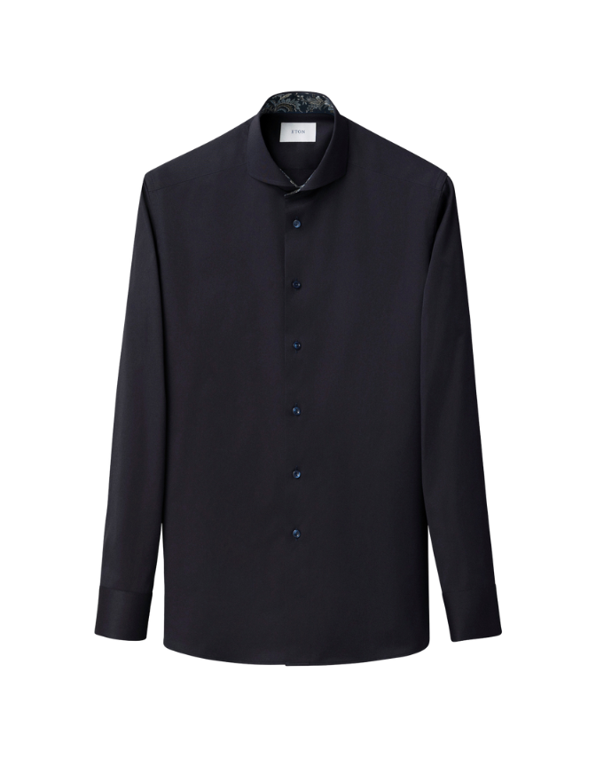 Floral Effect Signature Twill Shirt