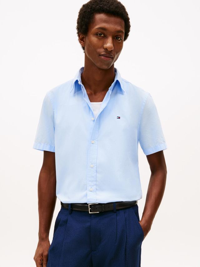Core Flex Poplin Solid S S Shirt