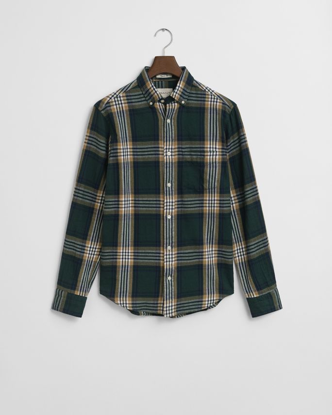 Reg Windblown Flannel Check Shirt