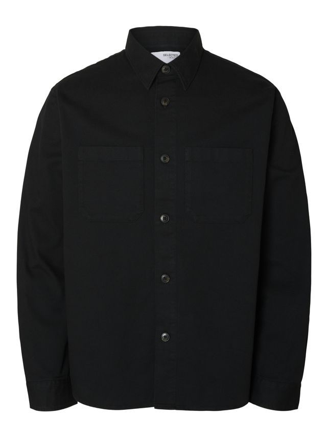 Slhtravis Twill Overshirt Ls Noos