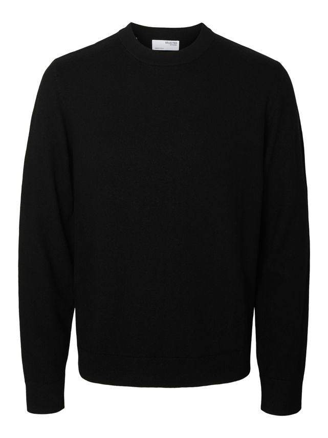 Slhtray Merino Brushed Relaxed Crew