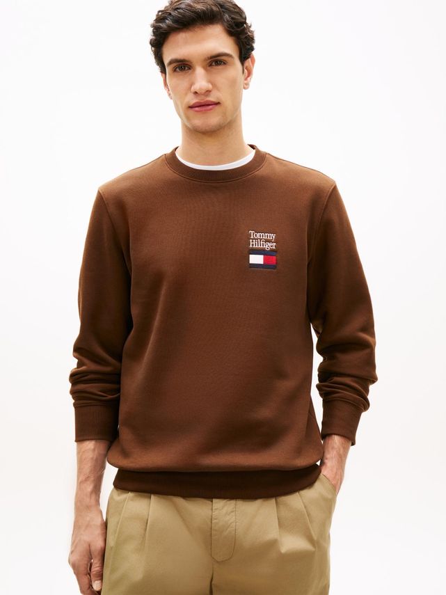 Tommy Embro Flag Sweatshirt
