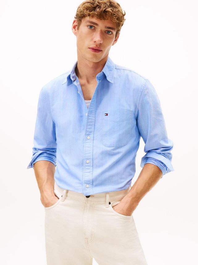 Heritage Oxford Pin Stripe Shirt