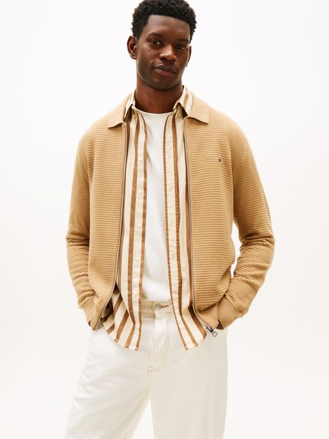 Seasonal Structure Zip Thru Polo
