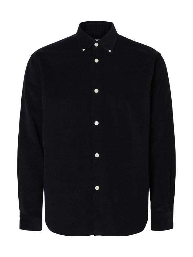 Slhregdanni Cord Bd Ls Shirt Noos