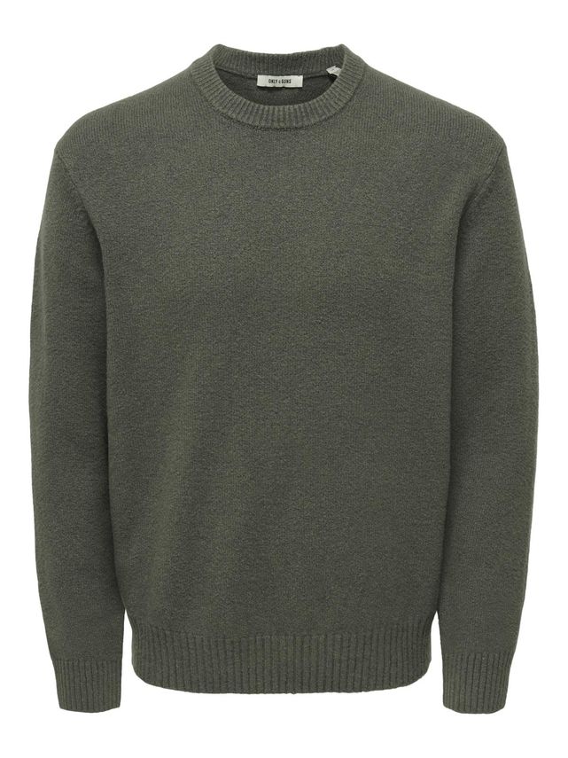 Onsjames Rlx Crew Knit Noos