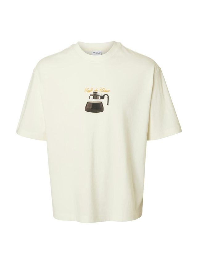 Slhrelaxnorman Ss Coffee Tee