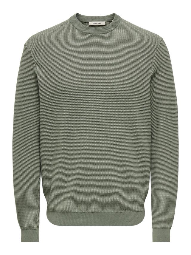 Onsdave Reg Ls Crew Neck Knit Noos