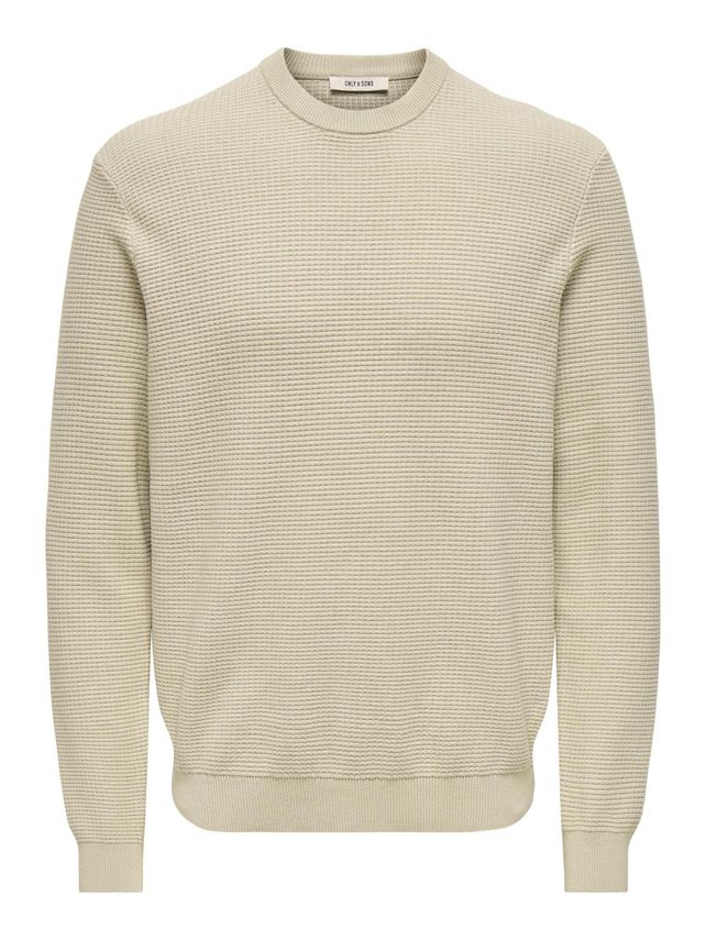 Onsdave Reg Ls Crew Neck Knit Noos